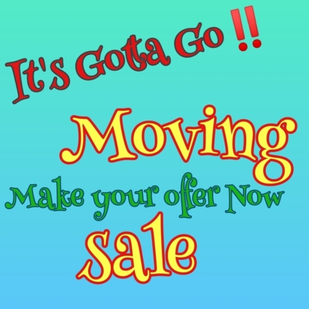 Clearance Sale! All Must Go!